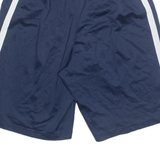 NIKE DRI FIT Mens Sports Shorts Blue M W26
