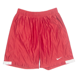 NIKE Mens Sports Shorts Red L W28