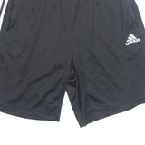 ADIDAS PRIME BLUE Mens Sports Shorts Black XL W34