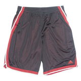 ADIDAS Womens Sports Shorts Black UK 14 W30