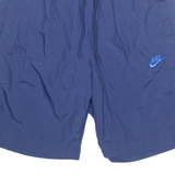 NIKE Mesh Lined Mens Swimming Shorts Blue M W28