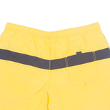 NAUTICA Mesh Lined Mens Swimming Shorts Yellow L W36