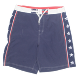 TOMMY HILFIGER Mesh Lined Mens Swimming Shorts Blue L W34
