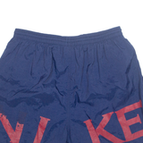 NIKE Mesh Lined Mens Swimming Shorts Blue XL W30