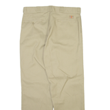 DICKIES 874 Workwear Mens Trousers Beige Regular Straight W36 L32