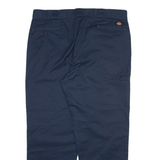 DICKIES Mens Trousers Blue Regular Straight W40 L30