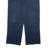 DICKIES Mens Trousers Blue Relaxed Straight W35 L30