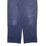 DICKIES 874 Workwear Mens Trousers Blue Regular Straight W36 L28
