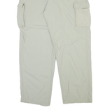 COLUMBIA Cargo Mens Trousers Beige Relaxed Straight W30 L31