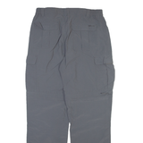 SALEWA Detachable Legs Mens Trousers Grey Relaxed Straight Nylon W30 L30