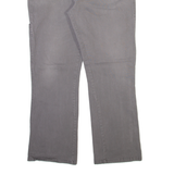 DICKIES Mens Trousers Grey Regular Straight W40 L32