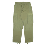 AIR JORDAN Cargo Mens Trousers Green Relaxed Straight W30 L29