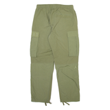 AIR JORDAN Cargo Mens Trousers Green Relaxed Straight W30 L29