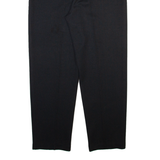 DAMART Womens Trousers Black Regular Straight W34 L29