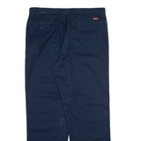 DICKIES Mens Trousers Blue Regular Straight W38 L32