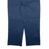 DICKIES Mens Trousers Blue Relaxed Straight W38 L27