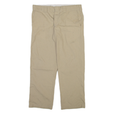 DICKIES Mens Trousers Beige Slim Straight W34 L28