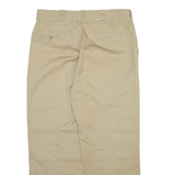DICKIES Mens Trousers Beige Regular Straight W36 L29