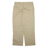 DICKIES Mens Trousers Beige Regular Straight W36 L29