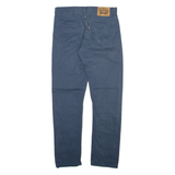 LEVI'S 508 Mens Trousers Blue Regular Tapered W30 L32