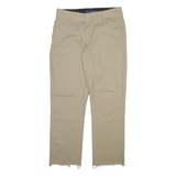 DICKIES Mens Trousers Beige Regular Straight W34 L29