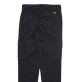 DICKIES Cargo Mens Trousers Black Slim Straight W30 L31