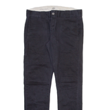 DICKIES Mens Trousers Black Slim Straight W30 L32