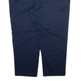 DICKIES Mens Trousers Blue Regular Tapered W44 L26
