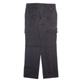 DICKIES Cargo Womens Trousers Grey Regular Straight W30 L30