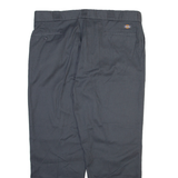 DICKIES Mens Trousers Grey Regular Straight W42 L30