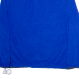 POLO RALPH LAUREN Ryder Cup Mens Fleece Blue Button Neck Tight Knit 2XL