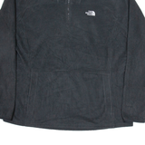 THE NORTH FACE Womens Fleece Black 1/4 Zip Tight Knit XL