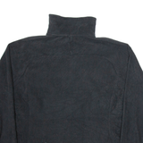 THE NORTH FACE Womens Fleece Black 1/4 Zip Tight Knit XL