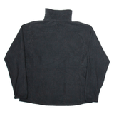 THE NORTH FACE Womens Fleece Black 1/4 Zip Tight Knit XL