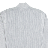 CALVIN KLEIN Mens Jumper Grey Tight Knit L