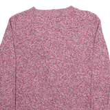 TOMMY HILFIGER Womens Cardigan Red Tight Knit M
