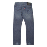 LEVI'S 591 Womens Jeans Blue Slim Skinny Stone Wash W30 L30