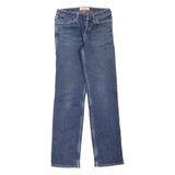 CARHARTT Blanket Lined Workwear Womens Jeans Blue Straight Stone Wash W26 L30