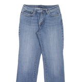LEVI'S Womens Jeans Blue Regular Straight Stone Wash W26 L30