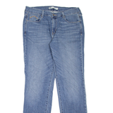 LEVI'S 505 Womens Jeans Blue Regular Straight Stone Wash W31 L34