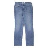 LEVI'S 505 Womens Jeans Blue Regular Straight Stone Wash W31 L34