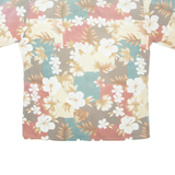 CAMPIA MODA Mens Hawaiian Shirt Pink Floral M