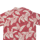 BATIK BAY Mens Hawaiian Shirt Red Floral XL