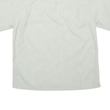 BAMBOO CAY Mens Hawaiian Shirt Beige Floral S