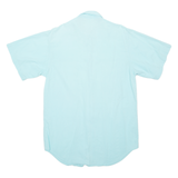 TRAMPS Mens Plain Shirt Blue S