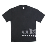 ADIDAS Basketball Mens T-Shirt Black M