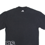 ADIDAS Basketball Mens T-Shirt Black M