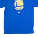 ADIDAS Golden State Warriors Mens T-Shirt Blue USA L