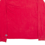 CHAMPION Bernice Womens T-Shirt Red Long Sleeve L