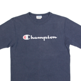 CHAMPION Mens T-Shirt Blue M
